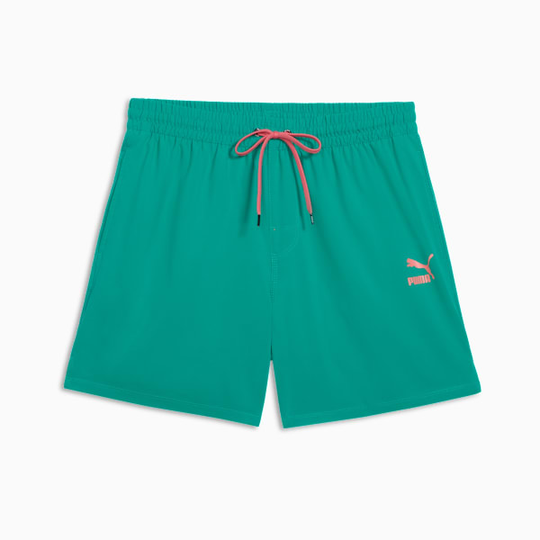 Men's 5.5" Swim Trunks, SPARKILING GREEN, extralarge